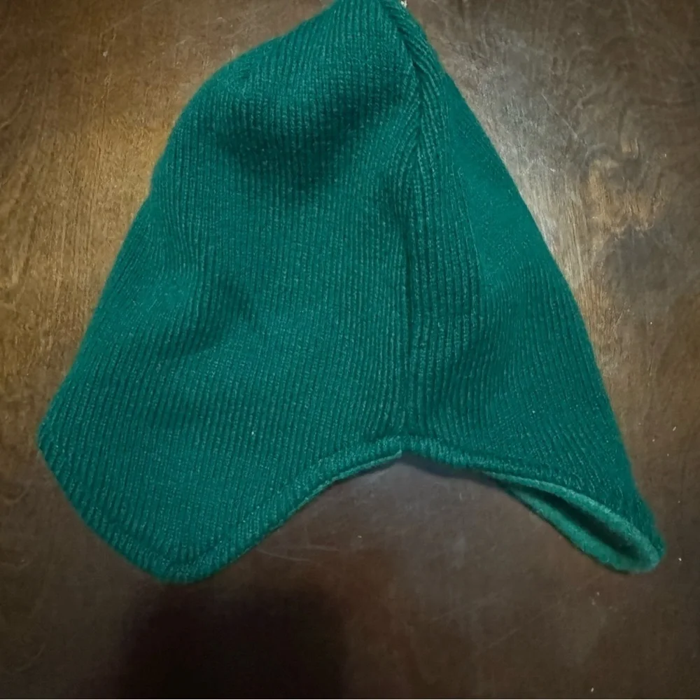 Vintage Super Couch Potato Green Winter Hat One Size Fits Most KC Caps